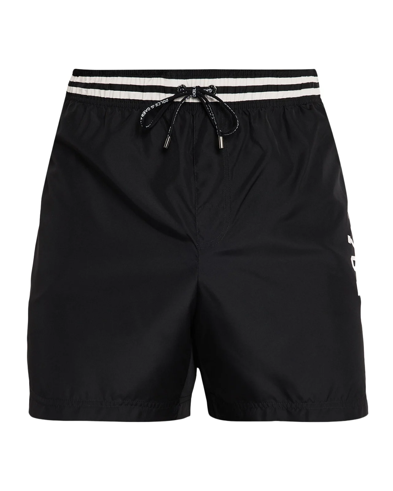 Dolce & Gabbana Men's Logo Crest Swim Trunks