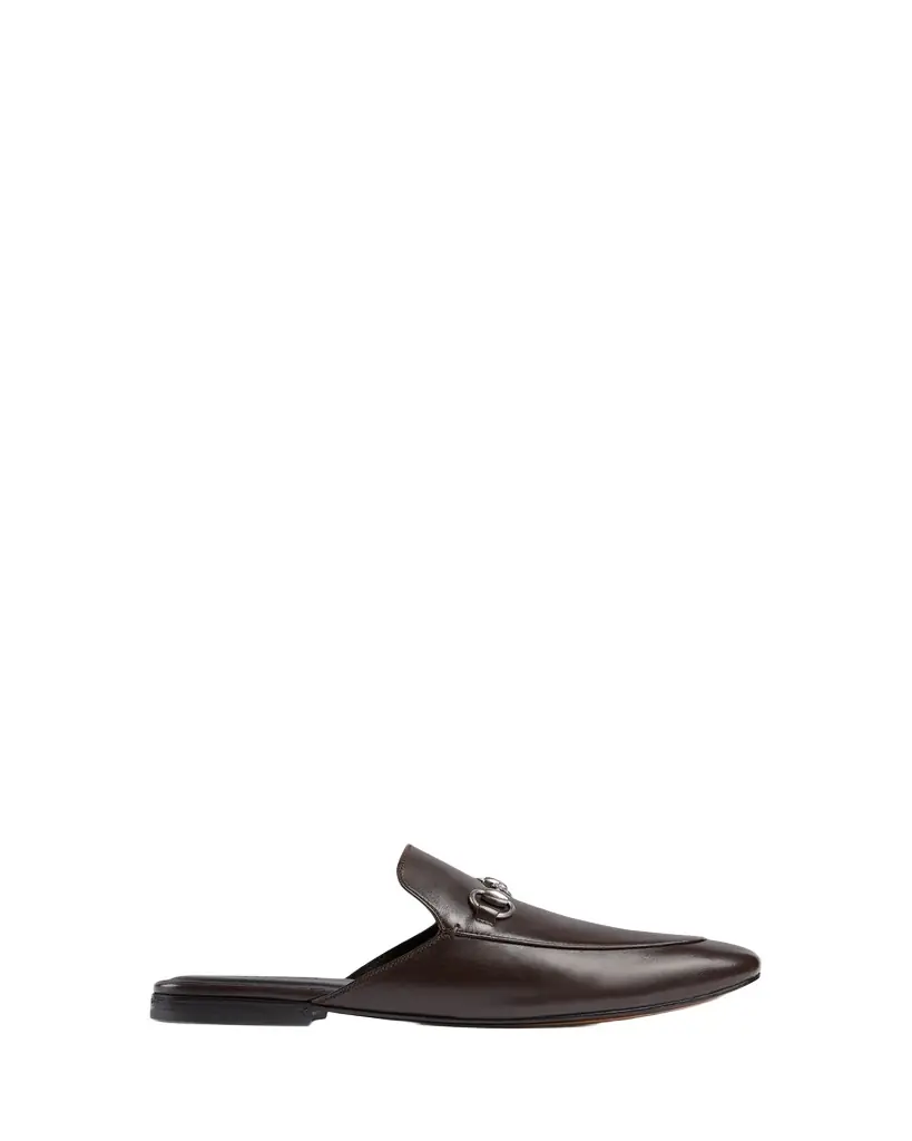 Gucci Men's Leather Horsebit Mules | Image 1 Gucci Men's Leather Horsebit Mules | Image 1