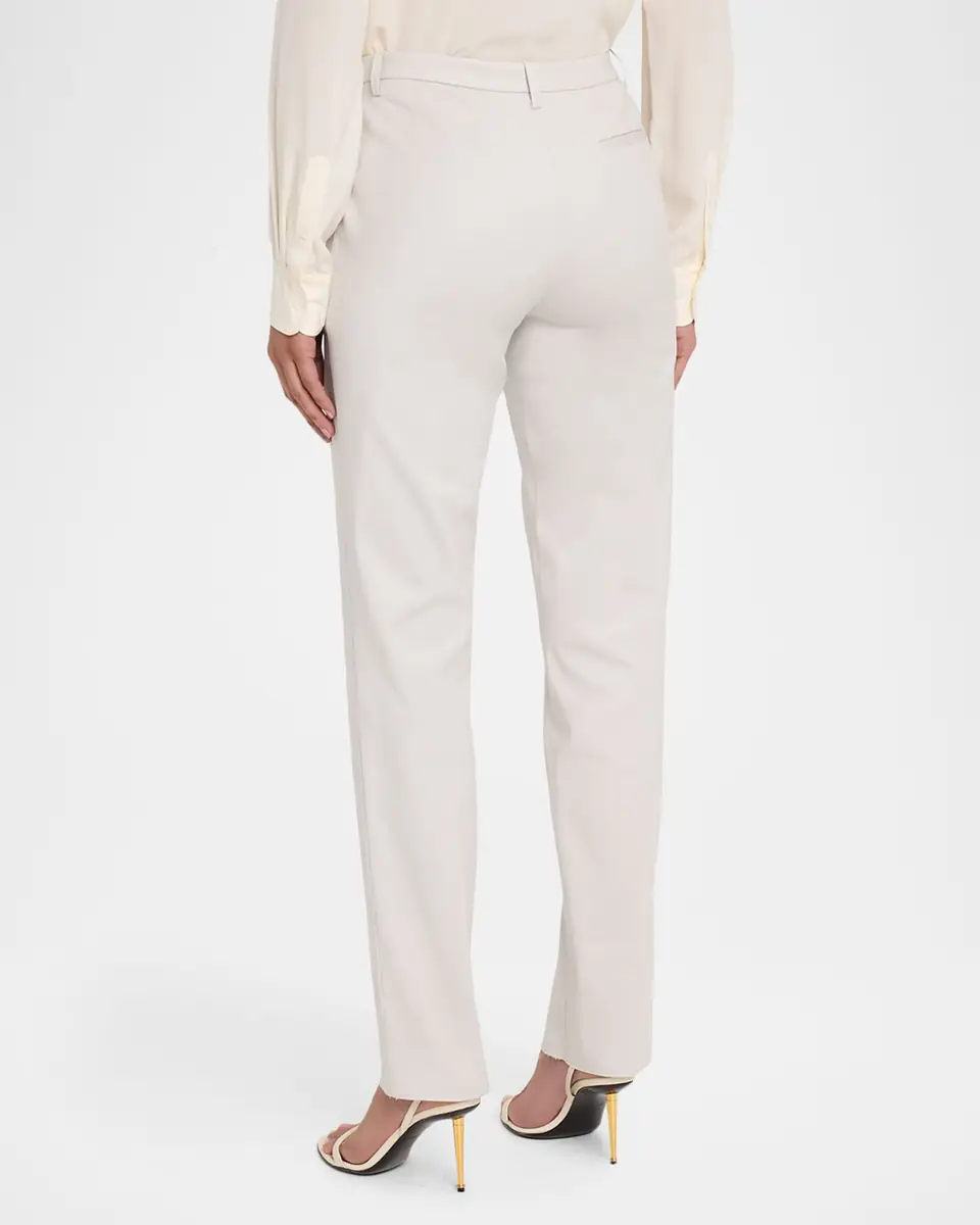 Emporio Armani Cotton Couture Tapered Trousers | Thumbnail 3 Emporio Armani Cotton Couture Tapered Trousers | Thumbnail 3