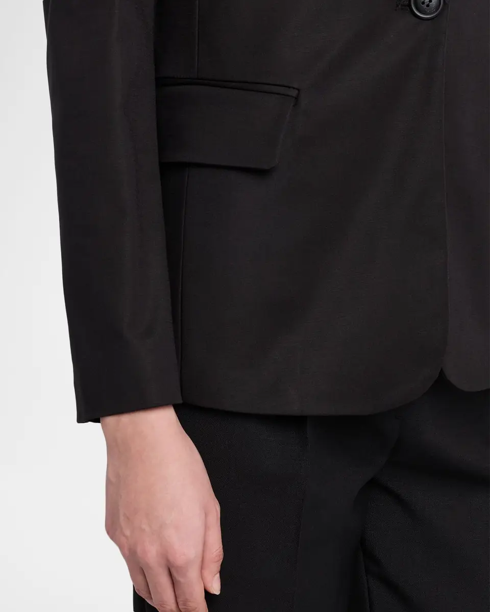 Emporio Armani Cotton Couture Single-Button Blazer | Thumbnail 5