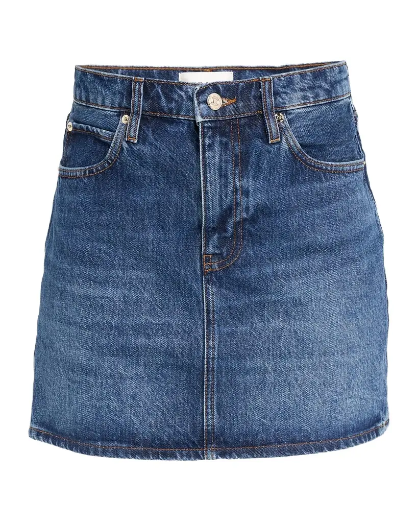FRAME The High Mini Skirt | Image 1 FRAME The High Mini Skirt | Image 1