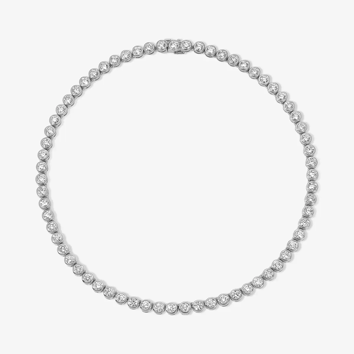Stephanie Gottlieb Margot Bezel Tennis Necklace | Thumbnail 2