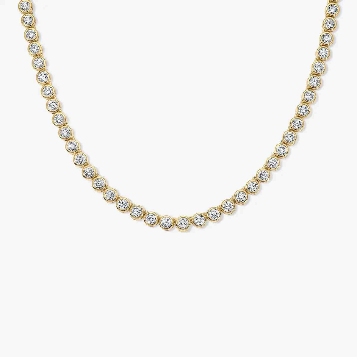 Stephanie Gottlieb Margot Bezel Tennis Necklace | Thumbnail 3