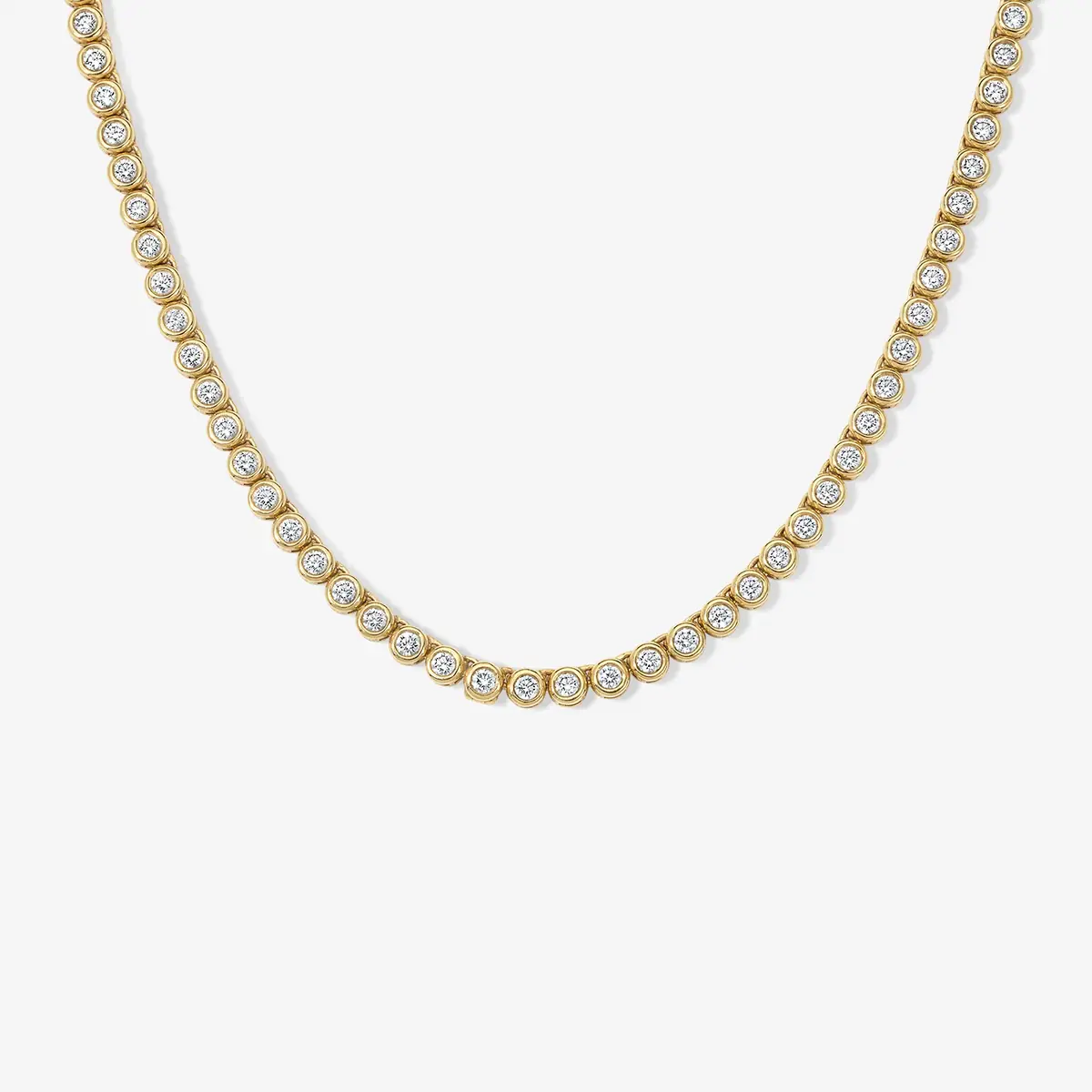 Stephanie Gottlieb Margot Bezel Tennis Necklace | Thumbnail 4