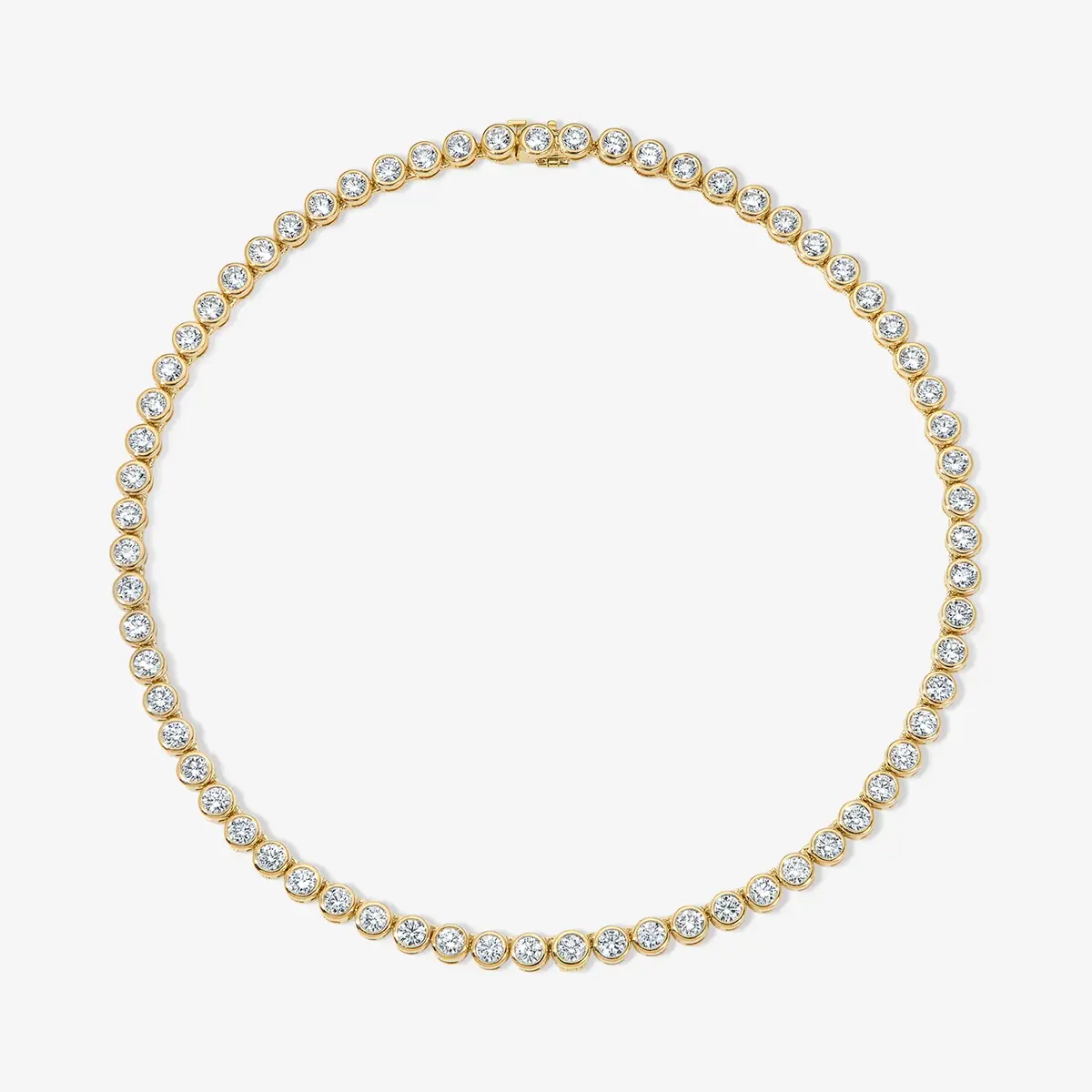 Stephanie Gottlieb Margot Bezel Tennis Necklace | Image 1 Stephanie Gottlieb Margot Bezel Tennis Necklace | Image 1