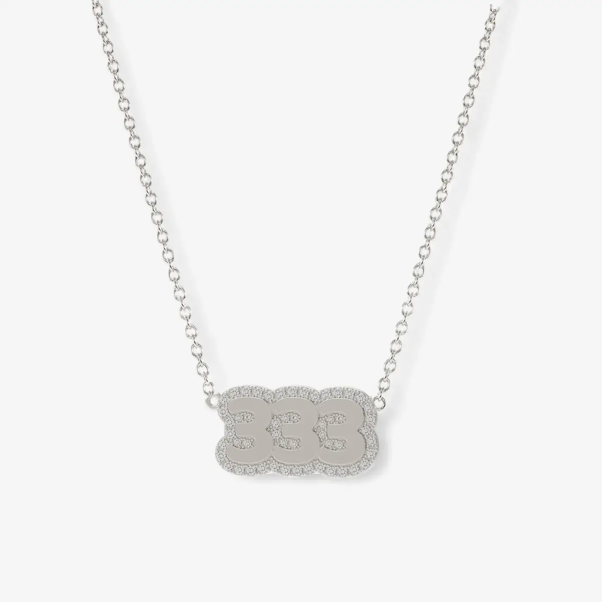 Stephanie Gottlieb Small Bubble with Pave Outline Necklace | Thumbnail 8 Stephanie Gottlieb Small Bubble with Pave Outline Necklace | Thumbnail 8