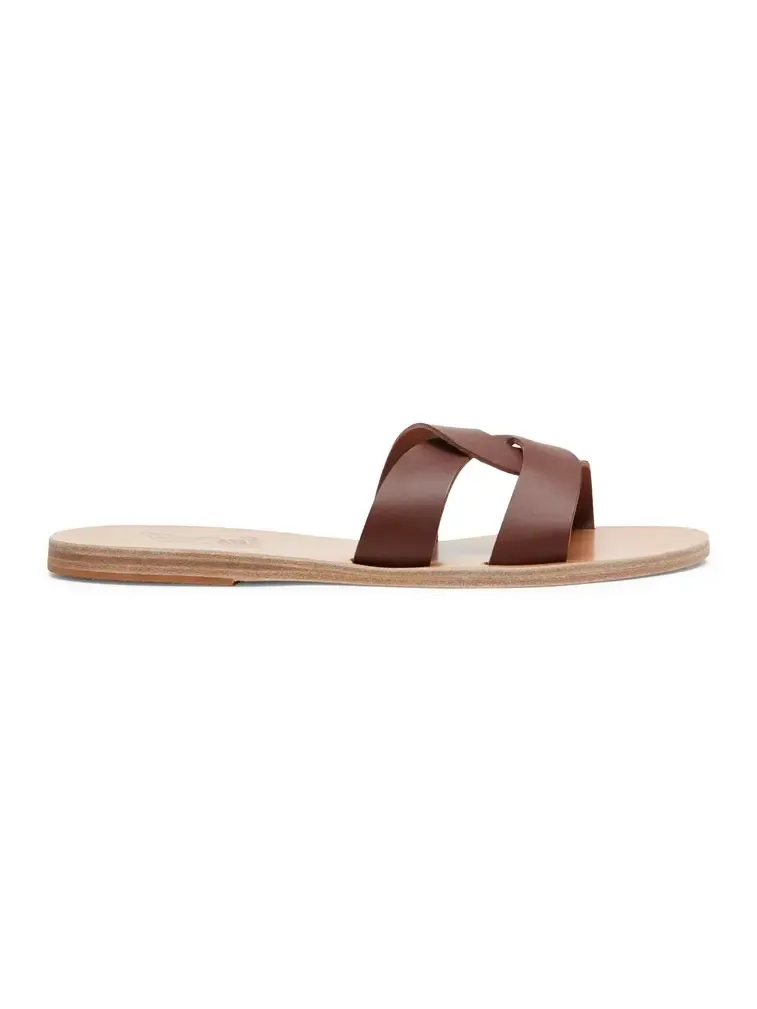 Ancient Greek Sandals Desmos Chestnut