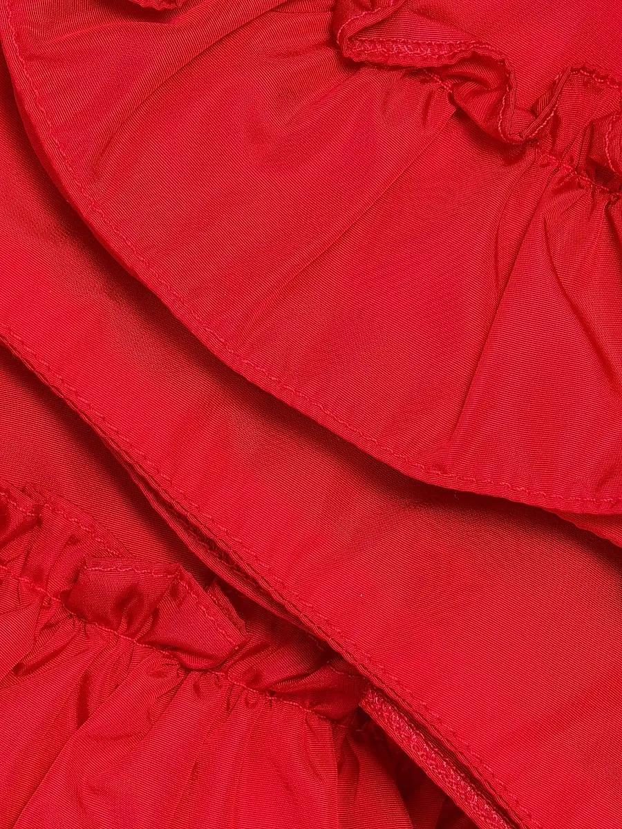 Simone Rocha Women's Frill Track Shorts - Red | Thumbnail 7 Simone Rocha Women's Frill Track Shorts - Red | Thumbnail 7