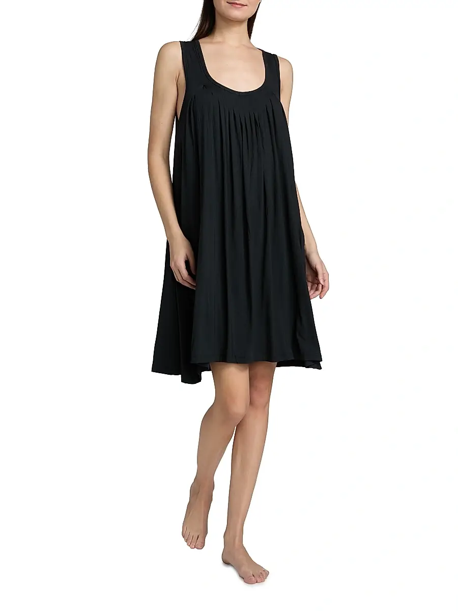 Papinelle Women's Kate Soft Pleat Sleep Dress | Thumbnail 2