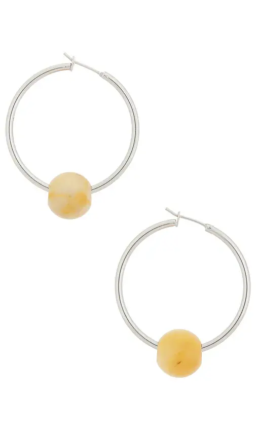 Casa Clara Hayden Hoop Earrings | Thumbnail 2 Casa Clara Hayden Hoop Earrings | Thumbnail 2