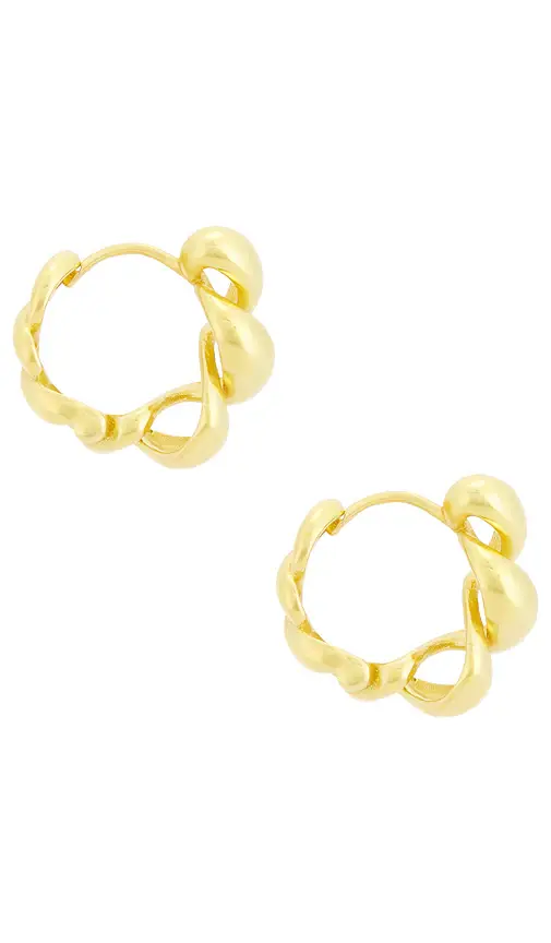 Casa Clara Blossom Hoop Earrings | Thumbnail 2 Casa Clara Blossom Hoop Earrings | Thumbnail 2