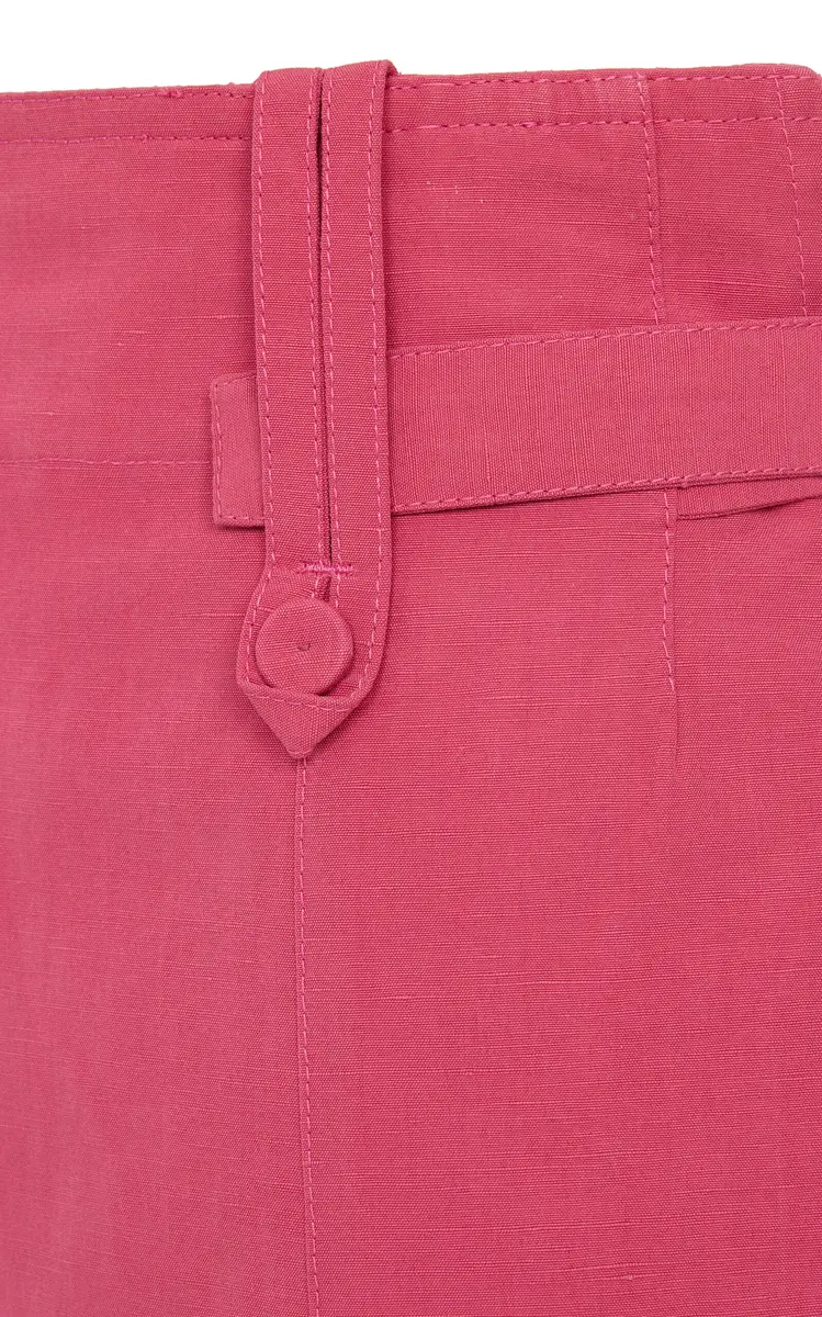 Chloé High-Rise Linen-Blend Shorts | Thumbnail 5 Chloé High-Rise Linen-Blend Shorts | Thumbnail 5