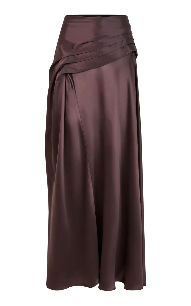 Yvonne Silk Maxi Skirt Yvonne Silk Maxi Skirt