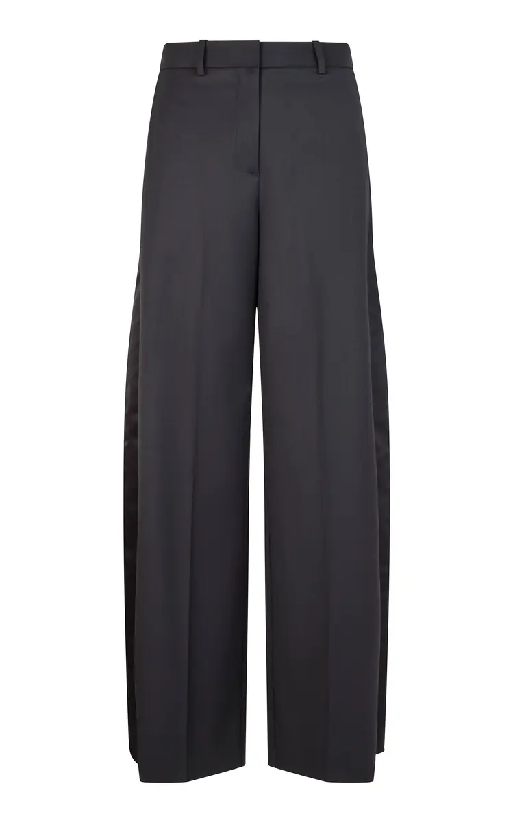 Heirlome Valentina Wool-Blend Tuxedo Trousers