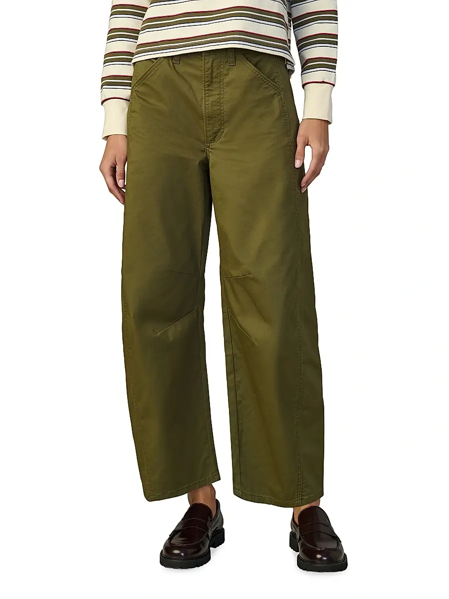 Joe's Jeans Women's The Bowie Cotton Cargo Pants | Thumbnail 3 Joe's Jeans Women's The Bowie Cotton Cargo Pants | Thumbnail 3