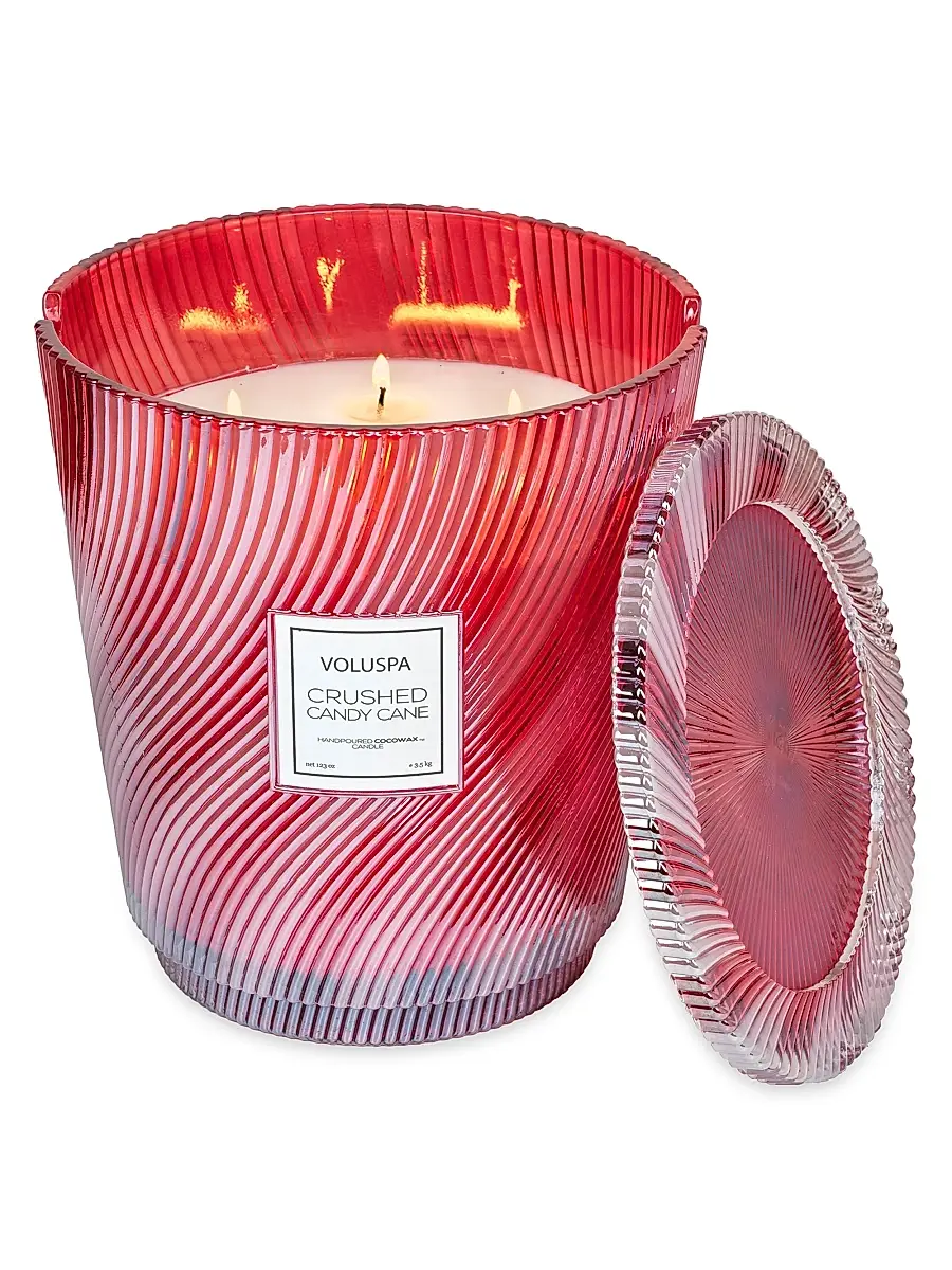 Voluspa Crushed Candy Cane 5-Wick Candle