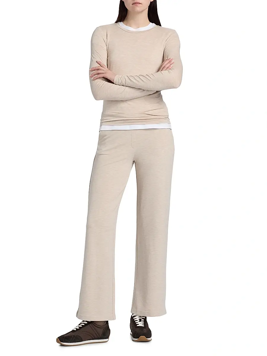 MAJESTIC FILATURES Women's French Terry Pants | Thumbnail 2 MAJESTIC FILATURES Women's French Terry Pants | Thumbnail 2