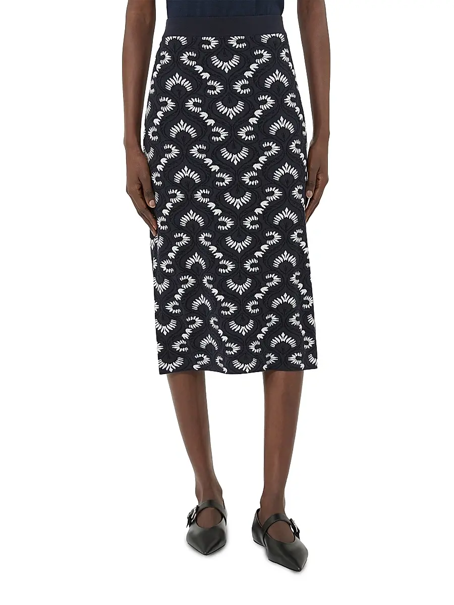 Weekend Max Mara Women's Jacquard Yarn Skirt | Thumbnail 3 Weekend Max Mara Women's Jacquard Yarn Skirt | Thumbnail 3