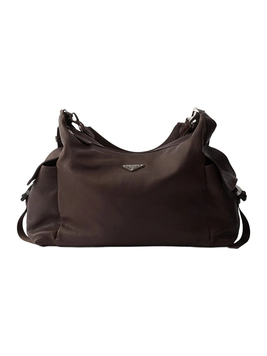 Men's Explore Leather Shoulder Bag
