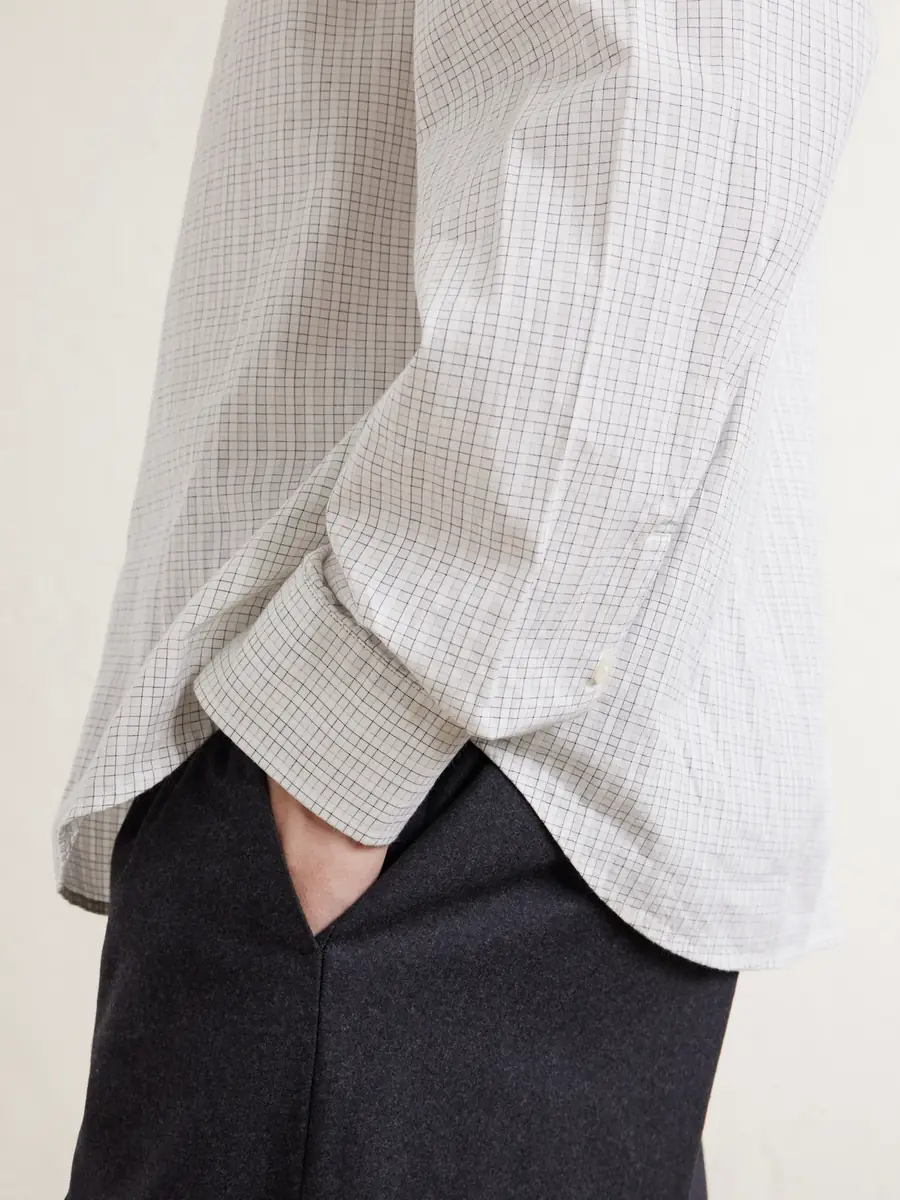 mfpen Generous Checked Cotton-Poplin Shirt - Men | Thumbnail 5