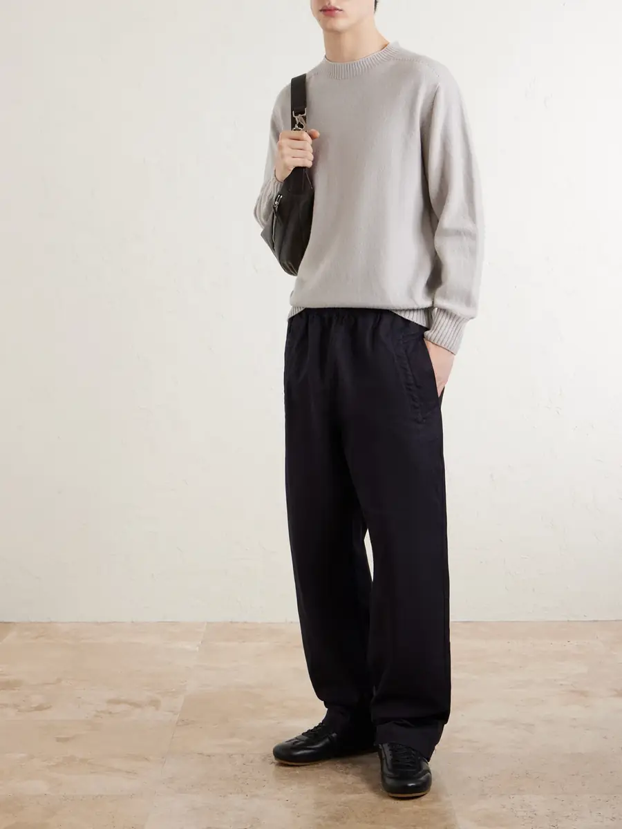 Margaret Howell MHL. Wide-Leg Cotton-Twill Trousers - Men | Thumbnail 2 Margaret Howell MHL. Wide-Leg Cotton-Twill Trousers - Men | Thumbnail 2