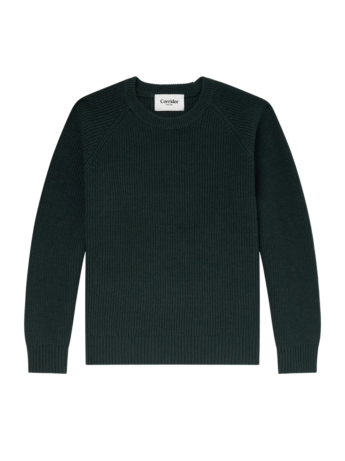 Ribbed Cotton Sweater - Men Ribbed Cotton Sweater - Men
