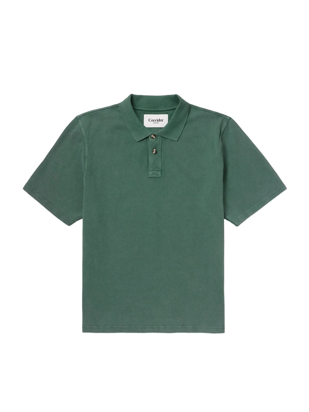 Garment-Dyed Cotton-Piqué Polo Shirt - Men Garment-Dyed Cotton-Piqué Polo Shirt - Men