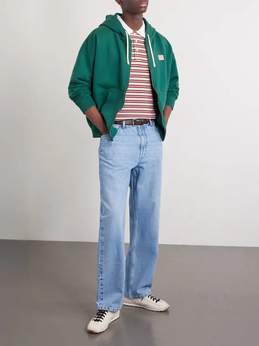 Polo Ralph Lauren Logo-Appliquéd Cotton-Jersey Zip-Up Hoodie - Men | Thumbnail 2
