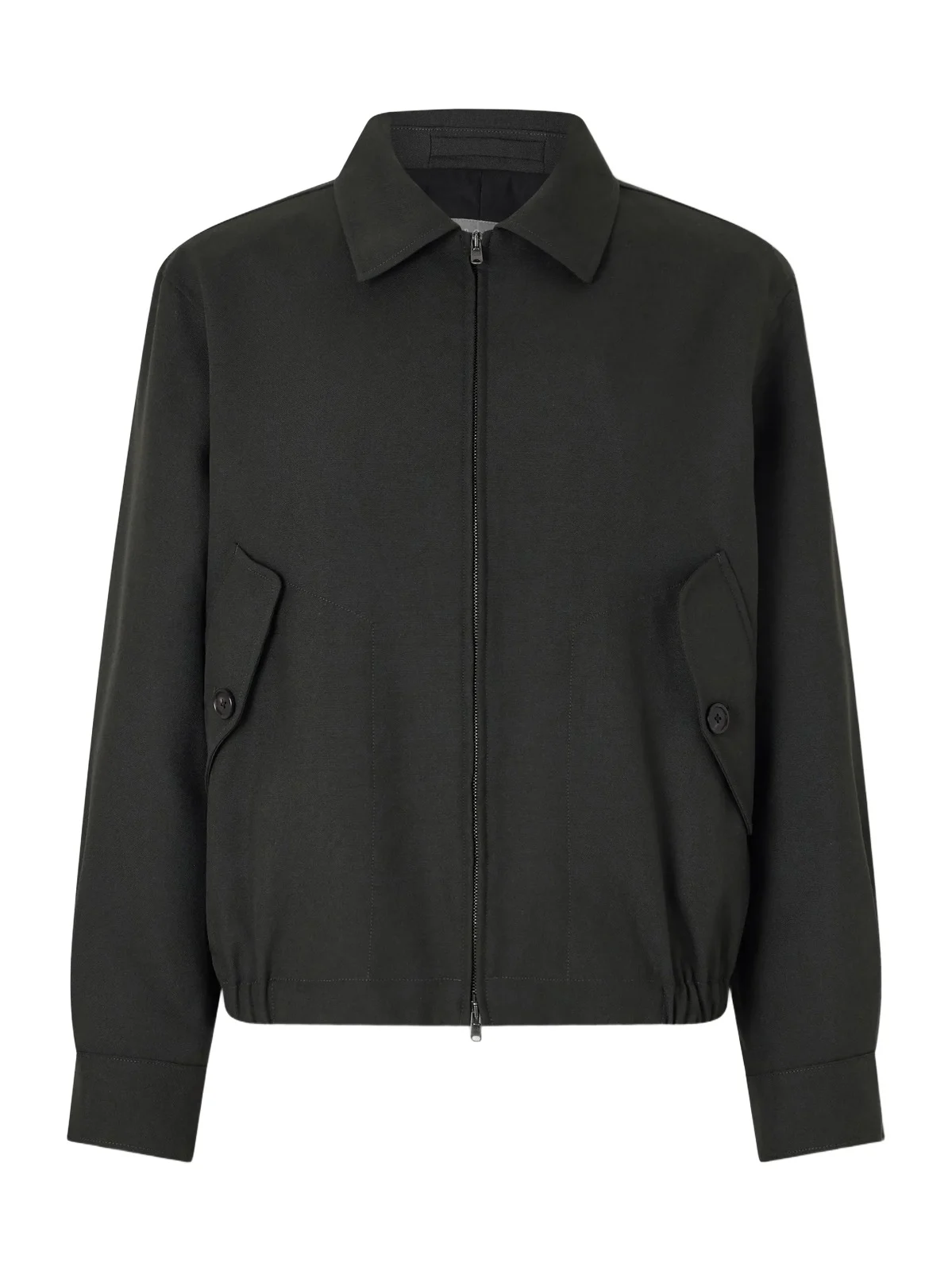 Virgin Wool Blouson Jacket - Men Virgin Wool Blouson Jacket - Men