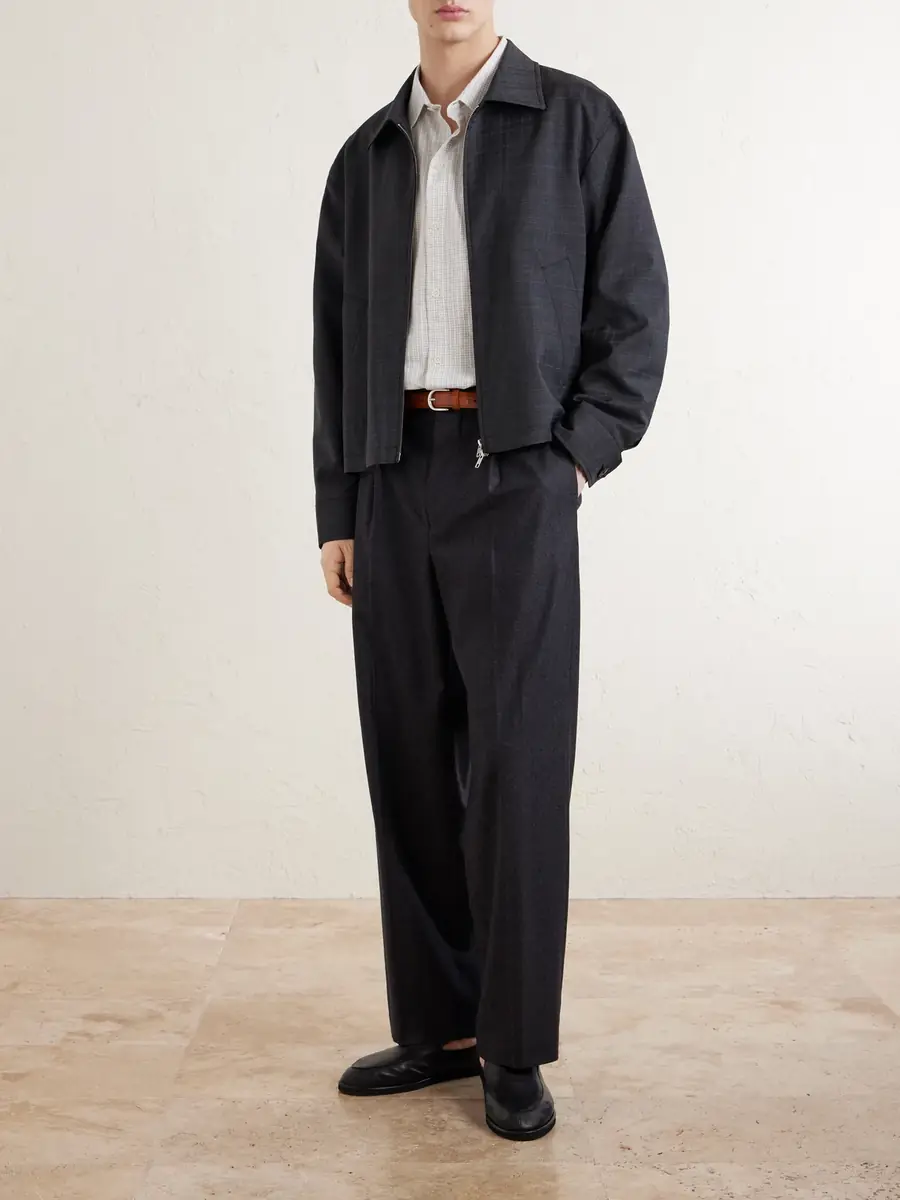 mfpen Mail Prince of Wales Checked Wool-Twill Jacket - Men | Thumbnail 2
