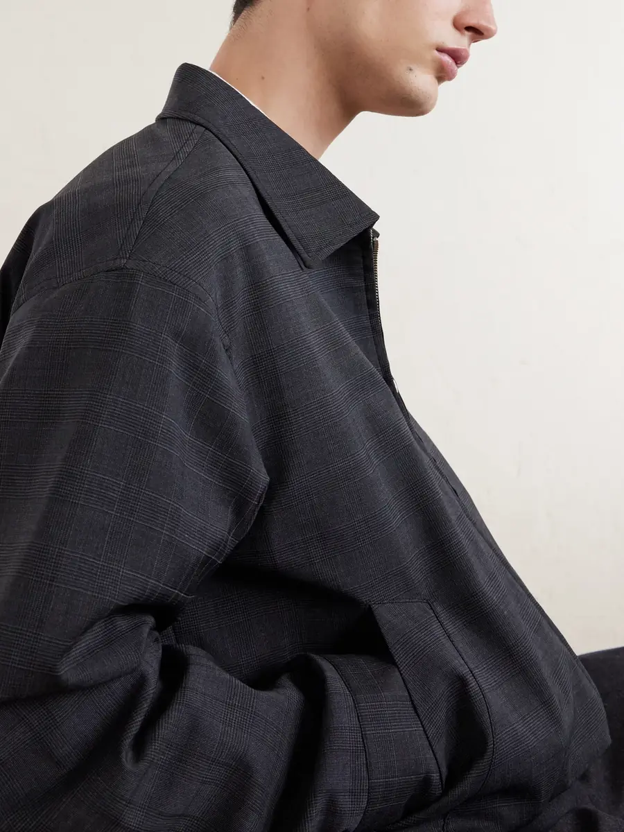 mfpen Mail Prince of Wales Checked Wool-Twill Jacket - Men | Thumbnail 5