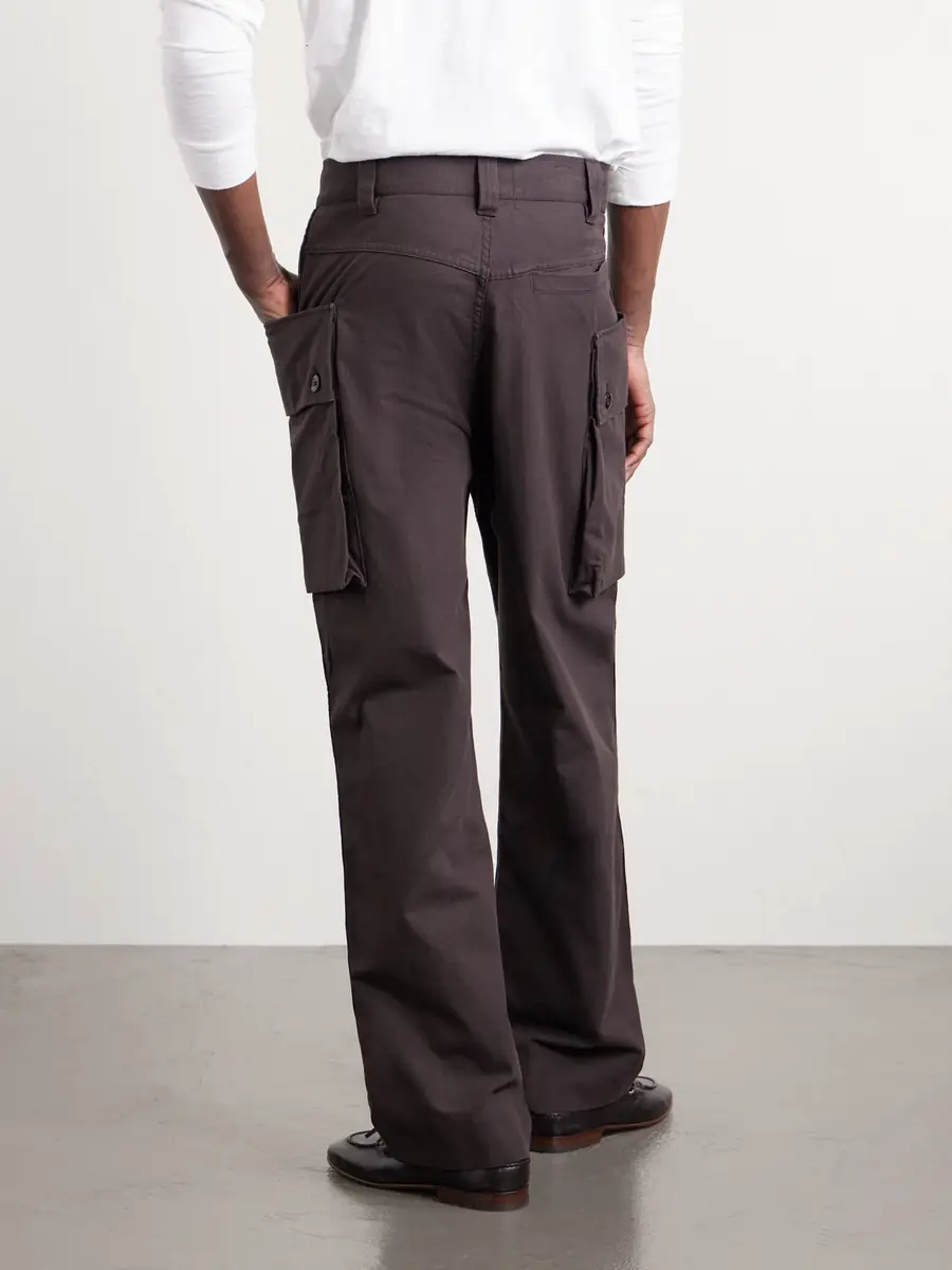 Margaret Howell Straight-Leg Cotton-Twill Cargo Trousers - Men | Thumbnail 4 Margaret Howell Straight-Leg Cotton-Twill Cargo Trousers - Men | Thumbnail 4