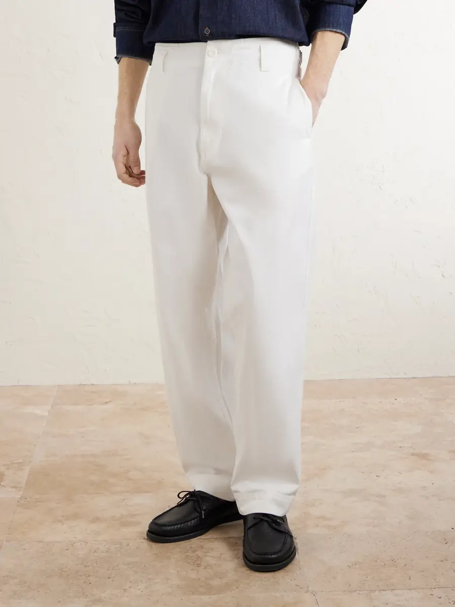 Margaret Howell MHL. Naval Straight-Leg Cotton-Drill Trousers - Men | Thumbnail 3 Margaret Howell MHL. Naval Straight-Leg Cotton-Drill Trousers - Men | Thumbnail 3