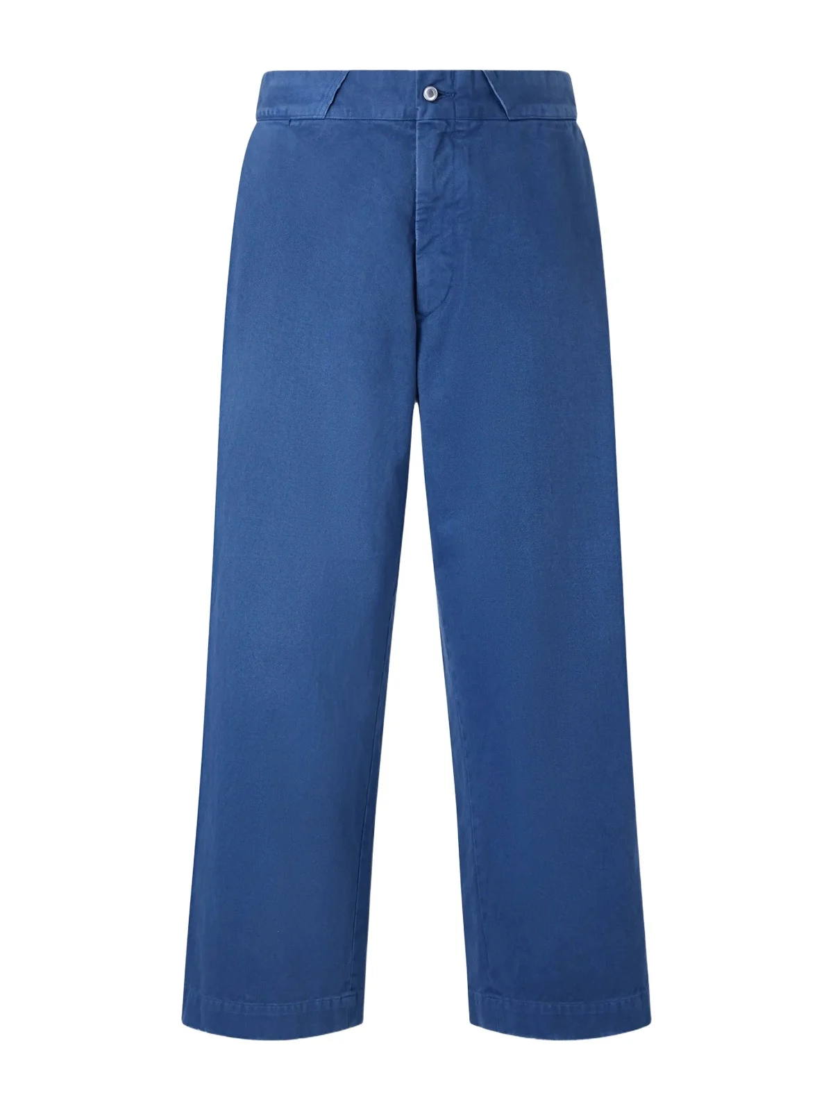 Straight-Leg Cotton-Twill Trousers - Men Straight-Leg Cotton-Twill Trousers - Men