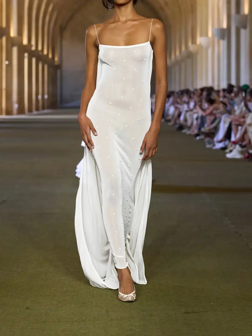 Jacquemus The Plumetis Knitted Maxi Dress | Thumbnail 5