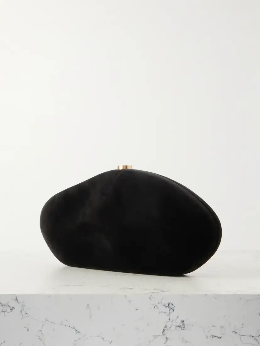 Cult Gaia The Caldera Velvet Clutch | Thumbnail 3 Cult Gaia The Caldera Velvet Clutch | Thumbnail 3
