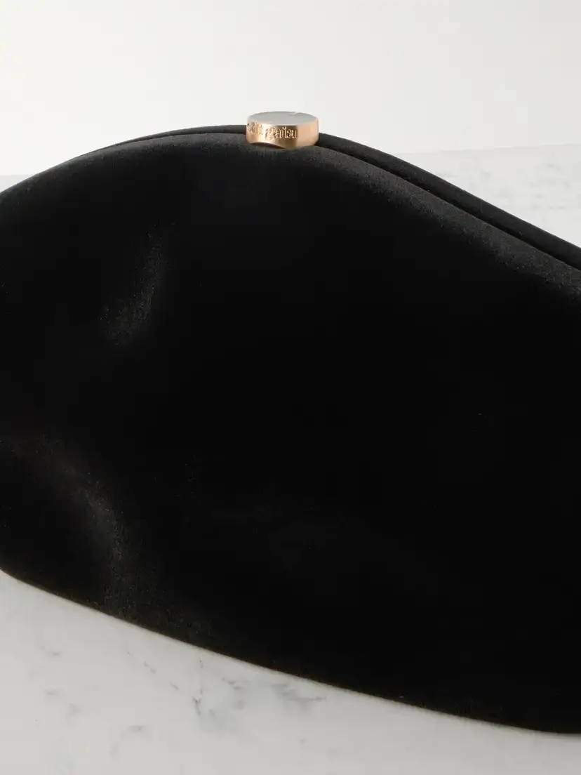 Cult Gaia The Caldera Velvet Clutch | Thumbnail 4 Cult Gaia The Caldera Velvet Clutch | Thumbnail 4