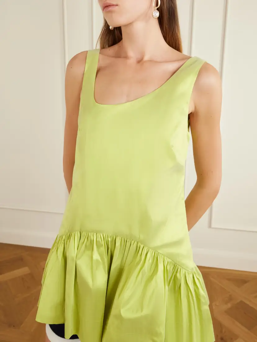 Simone Rocha Taffeta Peplum Top | Thumbnail 4
