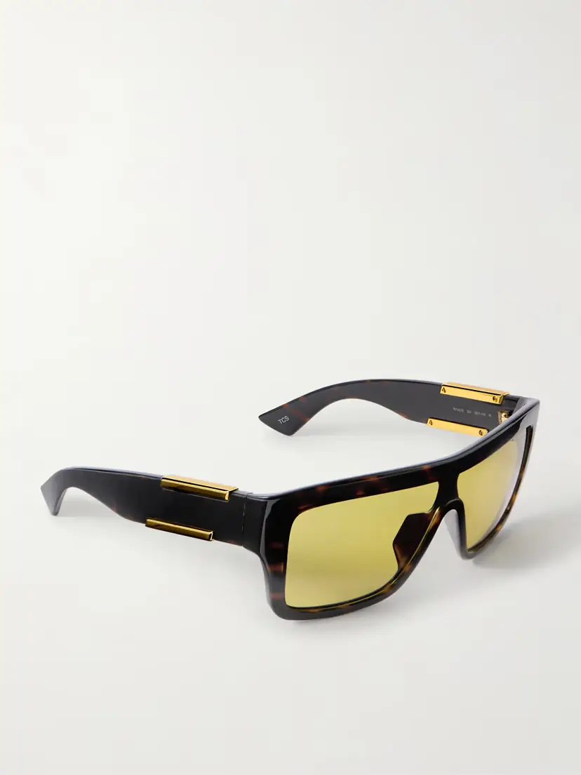 Bottega Veneta Eyewear Ribbon D-frame Tortoiseshell Acetate Sunglasses | Thumbnail 3 Bottega Veneta Eyewear Ribbon D-frame Tortoiseshell Acetate Sunglasses | Thumbnail 3
