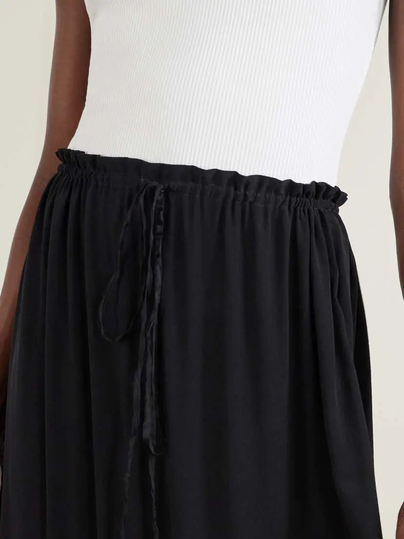 Chloé Tiered Silk Crepe De Chine Maxi Skirt | Thumbnail 5