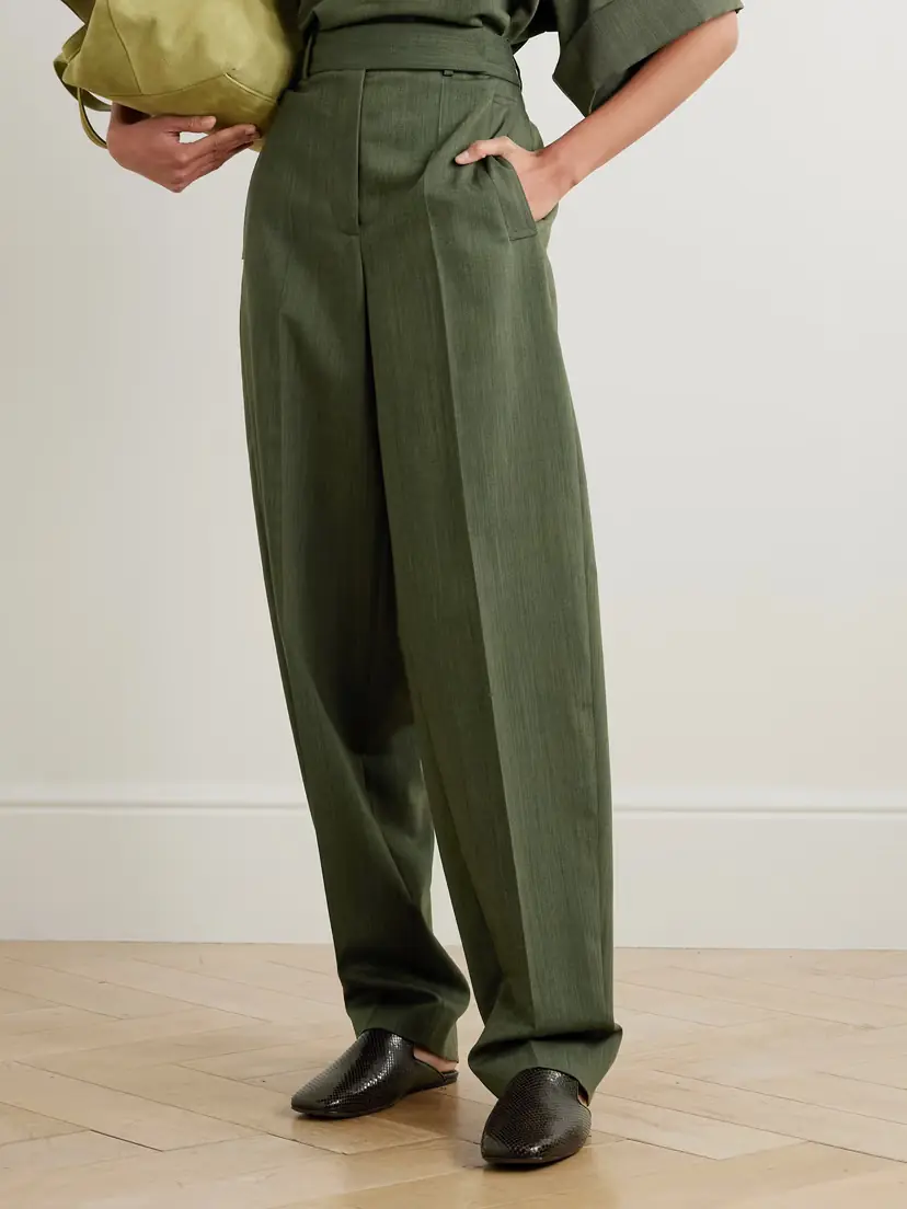 Joseph Zen Wool-twill Straight-leg Pants | Thumbnail 3 Joseph Zen Wool-twill Straight-leg Pants | Thumbnail 3