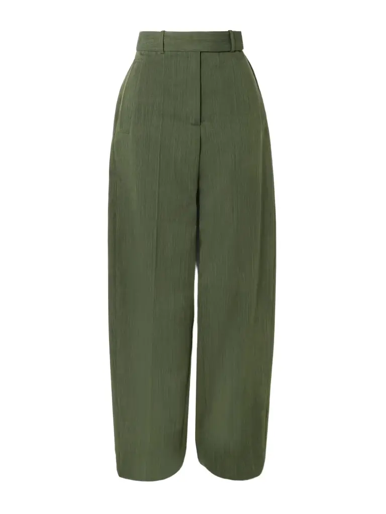 Zen Wool-twill Straight-leg Pants Zen Wool-twill Straight-leg Pants