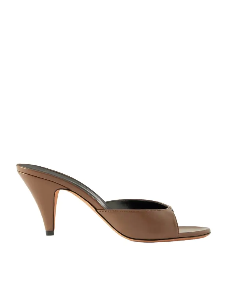 Jude Haze Leather Mules | Image 1 Jude Haze Leather Mules | Image 1