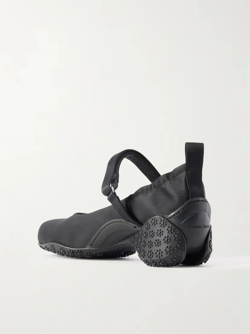 Simone Rocha Embellished Satin Mary Jane Pumps | Thumbnail 3 Simone Rocha Embellished Satin Mary Jane Pumps | Thumbnail 3