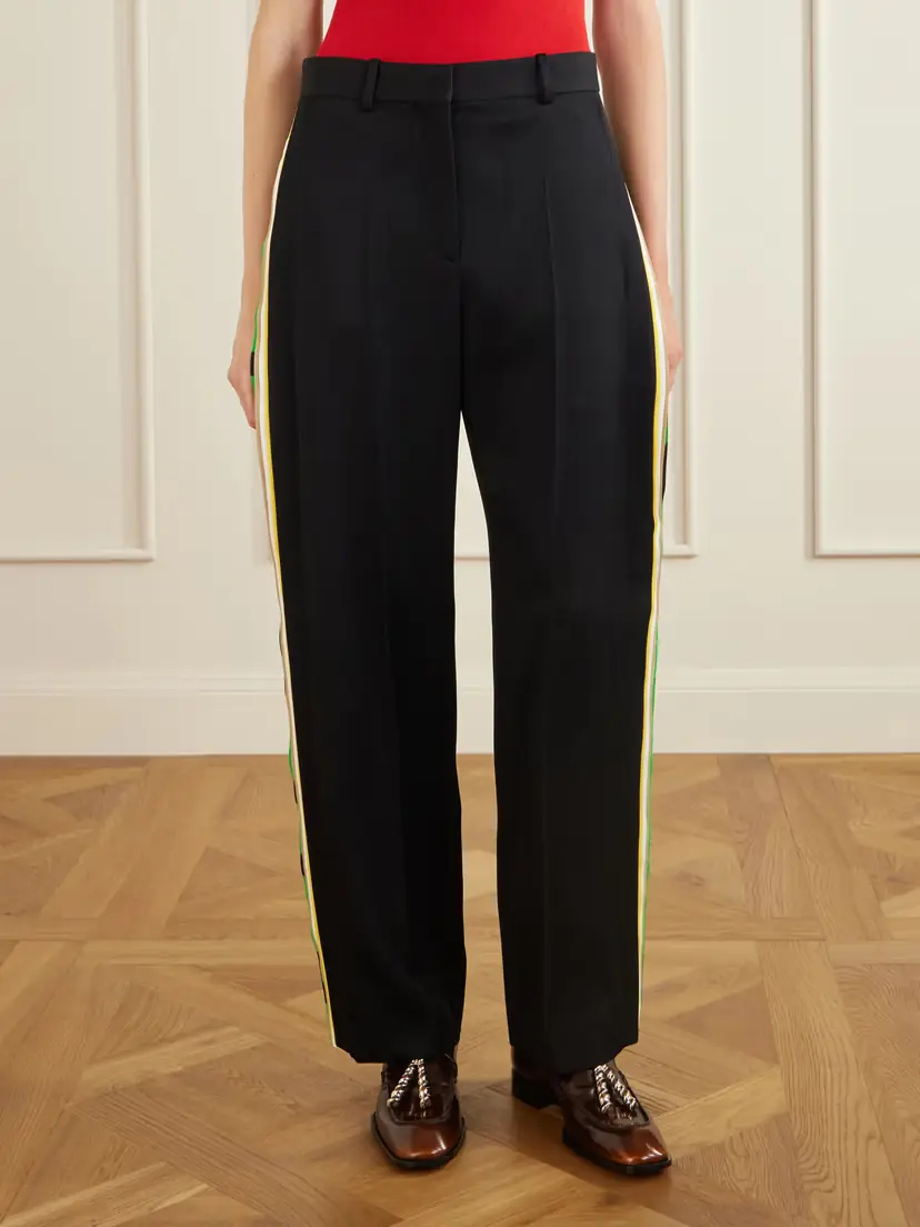 Loewe Striped Wool Straight-leg Pants | Thumbnail 3