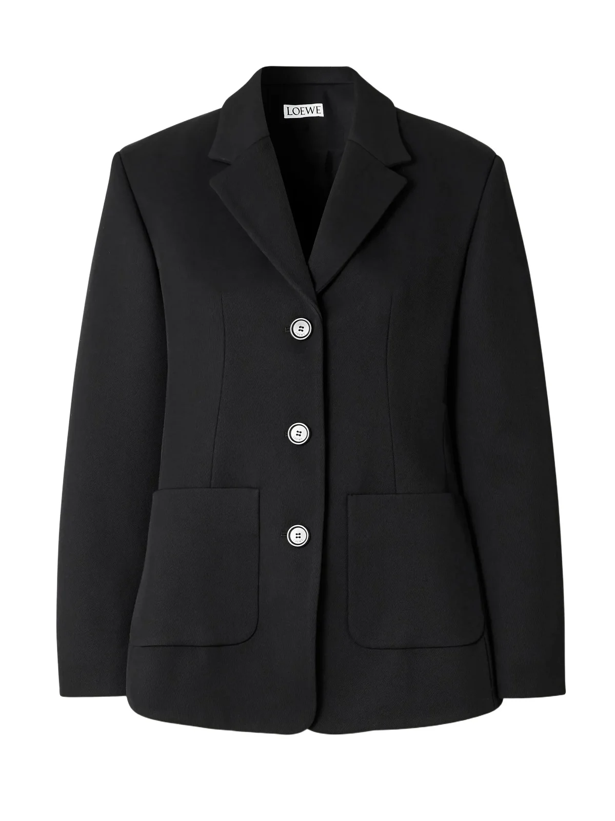 Wool-blend Blazer