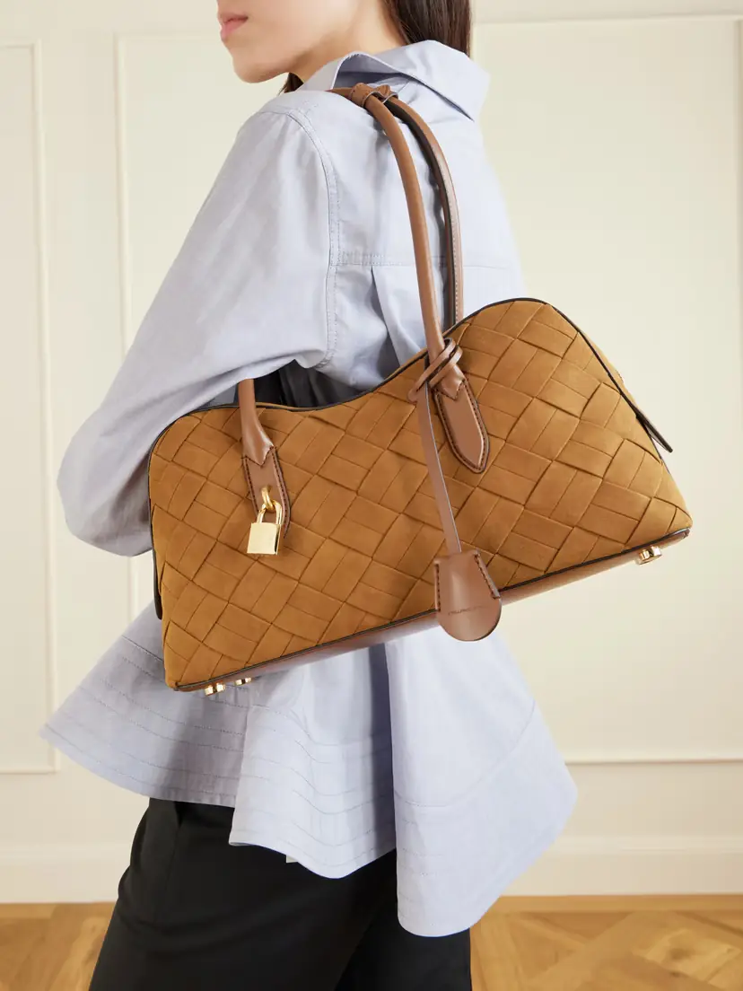 Stella McCartney Ryder Medium Woven Shoulder Bag | Thumbnail 3 Stella McCartney Ryder Medium Woven Shoulder Bag | Thumbnail 3