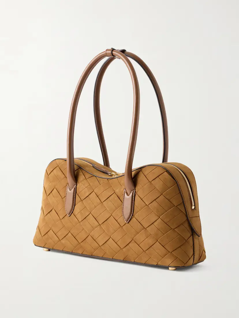 Stella McCartney Ryder Medium Woven Shoulder Bag | Thumbnail 4 Stella McCartney Ryder Medium Woven Shoulder Bag | Thumbnail 4