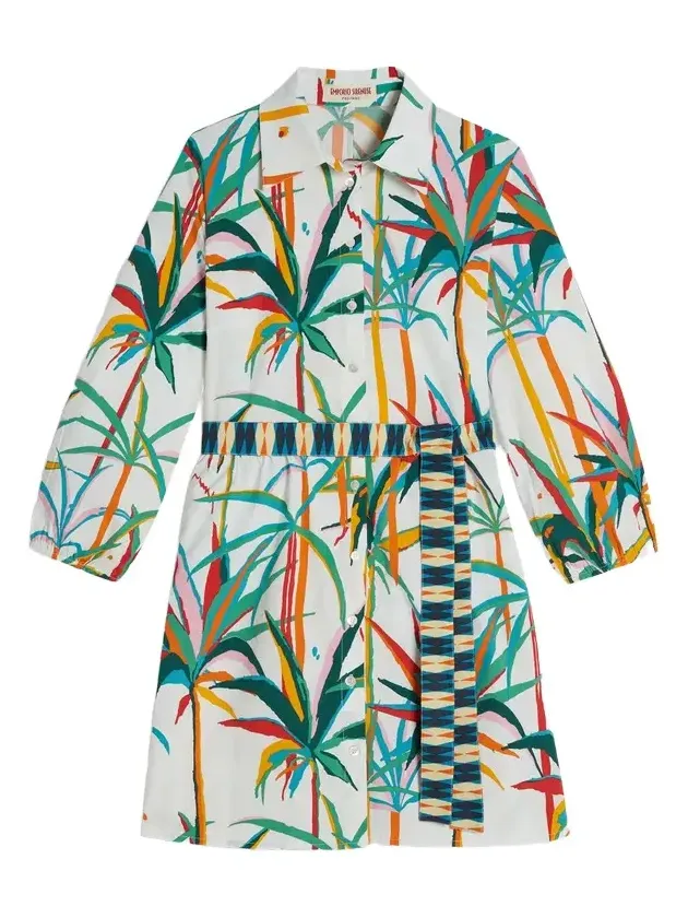 Cherilyn Dress in Tropical Sunset Cherilyn Dress in Tropical Sunset
