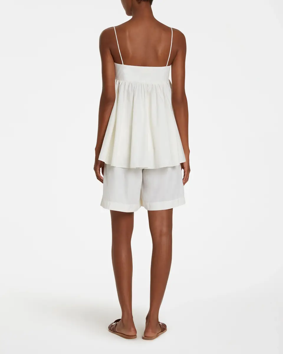 Emporio Sirenuse Giorgia Poplin Top | Thumbnail 30